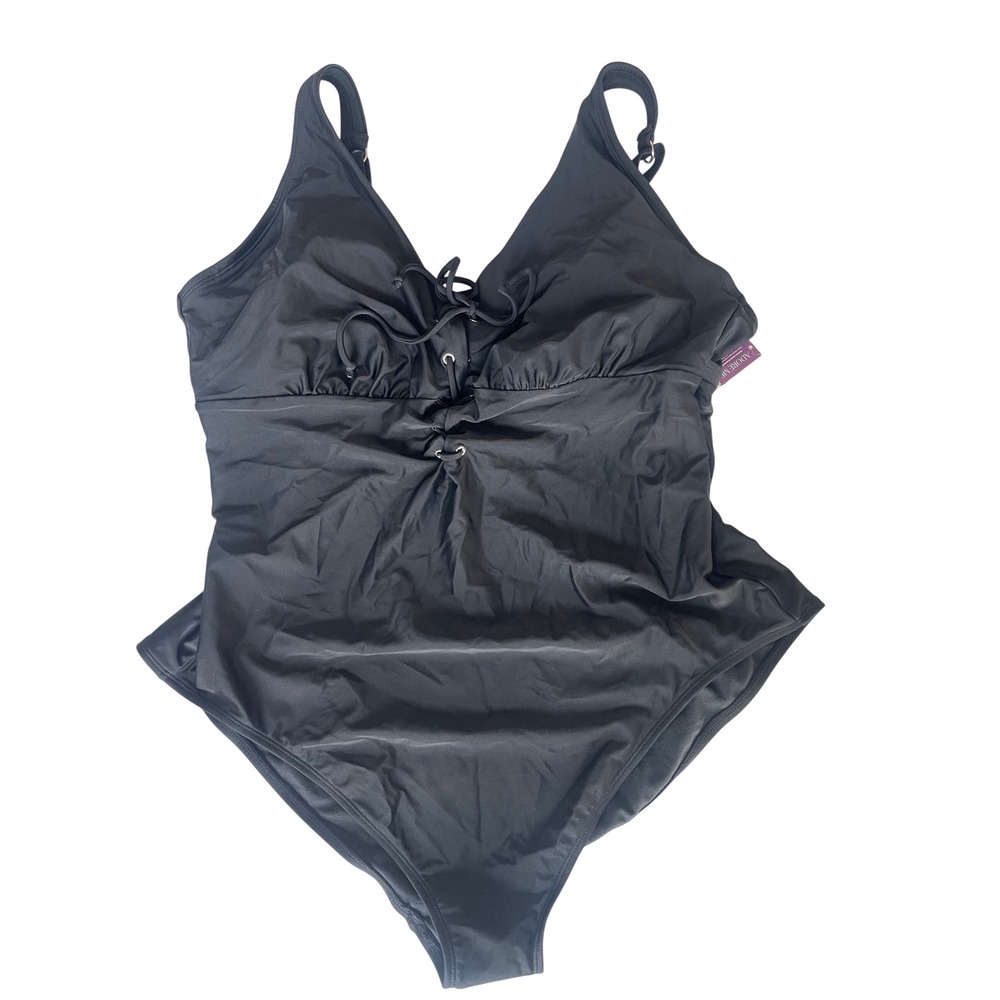 Adore‎ Me Black One Piece Swimsuit Women's Plus Size 3X